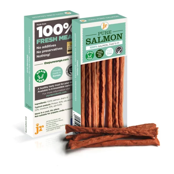 Pure Salmon Sticks 50g
