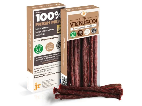 Pure Venison Sticks 50g