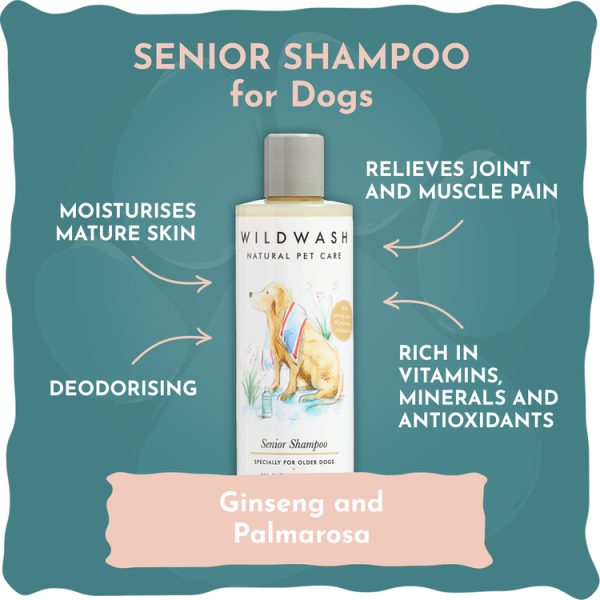 Senior Shampoo For Dogs 250ml - Image 3
