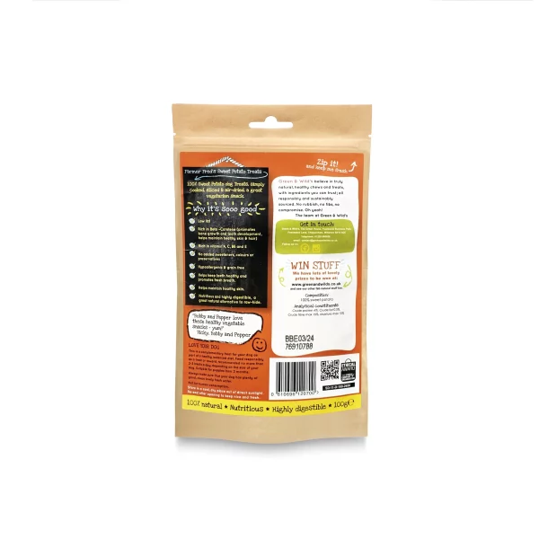 Sweet Potato Treats 100g - Image 2