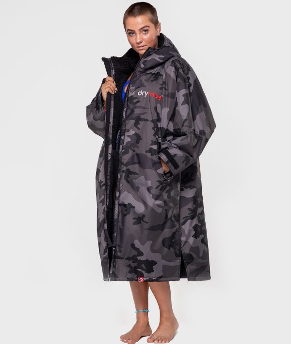 Dryrobe® Advance Long Sleeve - Black Camo
